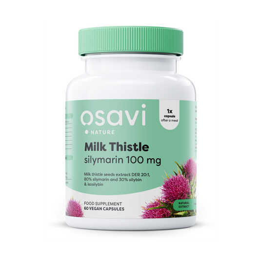 Osavi Milk Thistle Silymarin 100mg 60 vegan caps