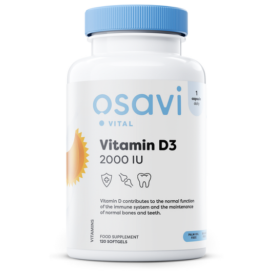 Osavi Vitamin D3 2000IU 120 softgels