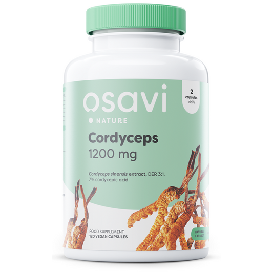 Osavi Cordyceps 1200mg 120 vegan caps